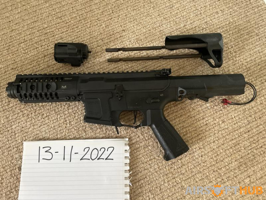 G&G Black ARP9 - Used airsoft equipment