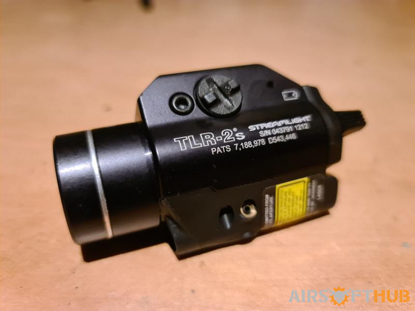 Streamlight TLR-2 Red Laser - Used airsoft equipment