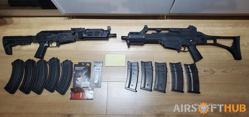 TM Recoil AK & G36 SOLD - Used airsoft equipment