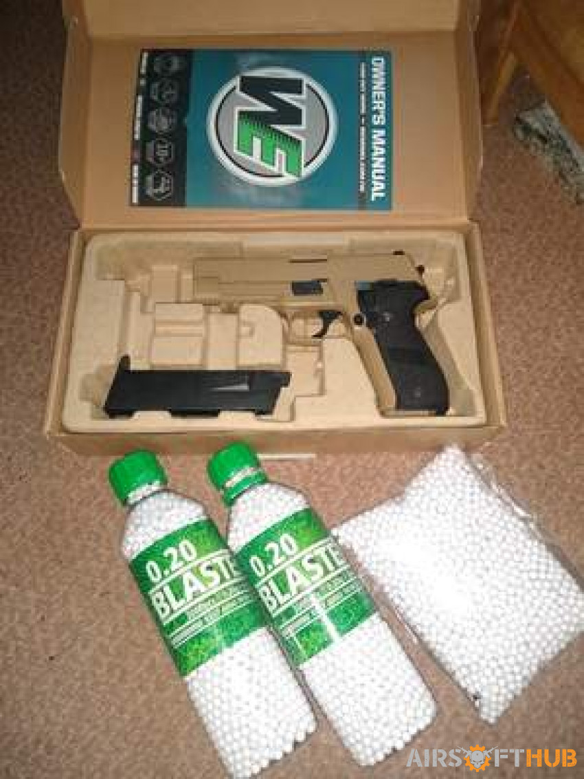 WE F226 GBB - Used airsoft equipment