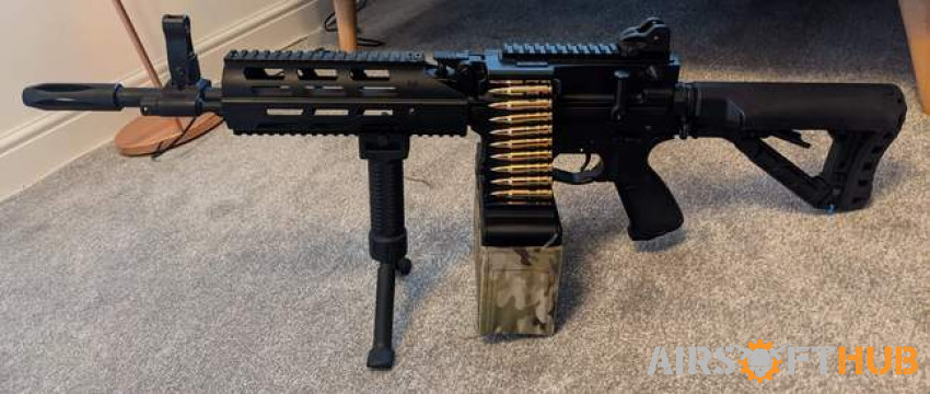 G&G CM16 LMG - Used airsoft equipment