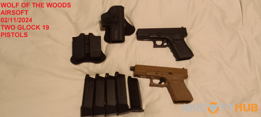 Glock 19 Pistols - Used airsoft equipment