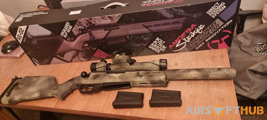 Ares striker as02 kneecapper - Used airsoft equipment