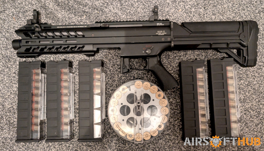 Tokyo Marui SGR-12 - Used airsoft equipment