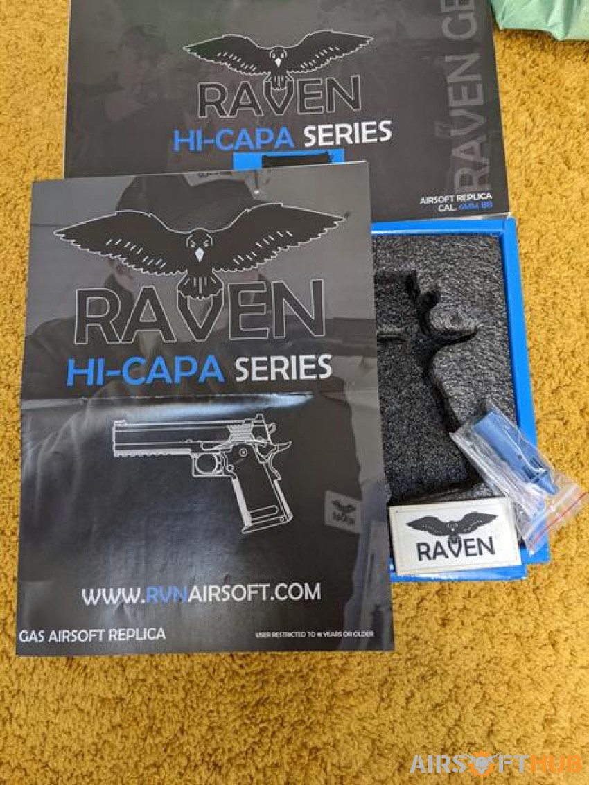 Raven 5.1 Hi-Capa gbb pistol - Used airsoft equipment