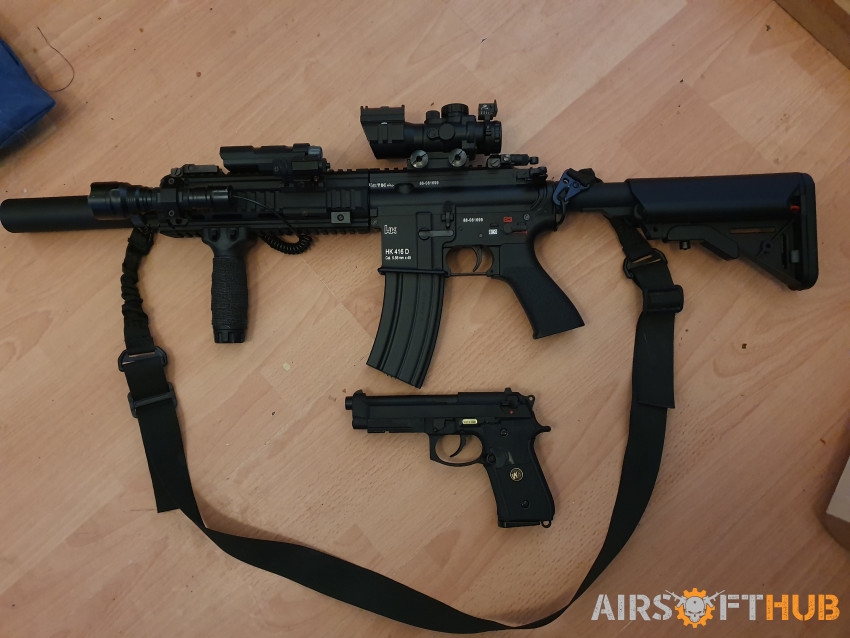 Tokyo Marui Devgru HK416D - Used airsoft equipment