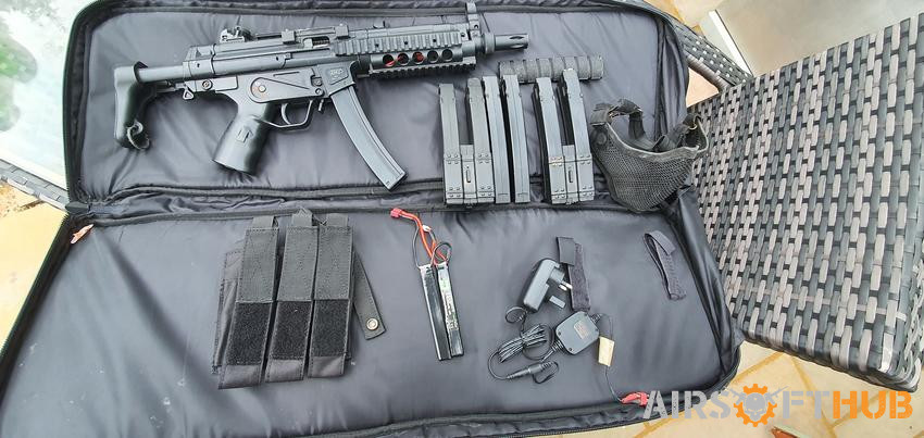 ASG B&T MP5 AEG Upgraded - Used airsoft equipment