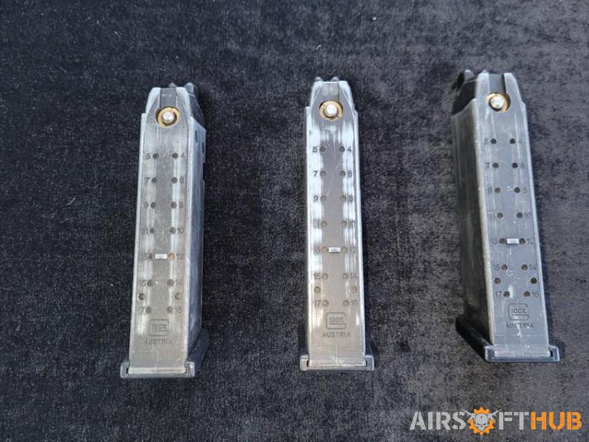 TM Glock Mags - Used airsoft equipment