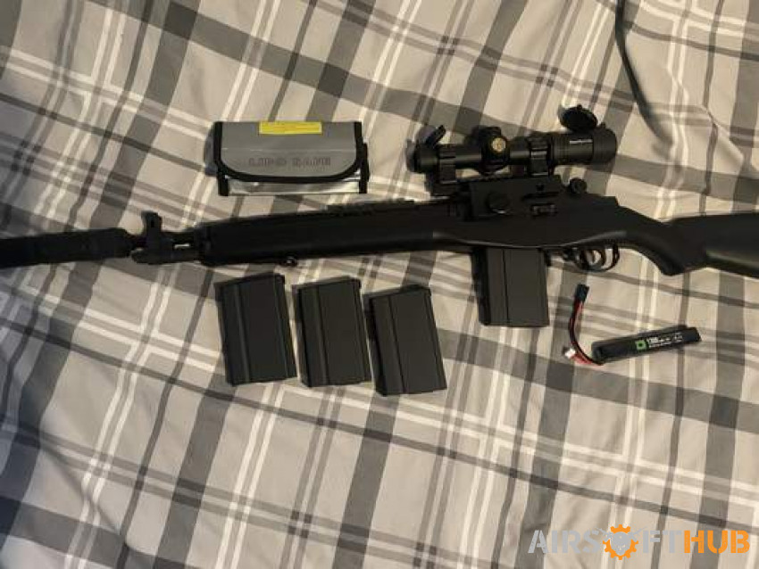 DMR M14 TM - Used airsoft equipment