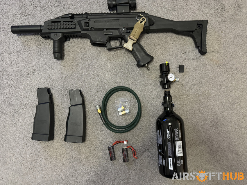 HPA scorpion Evo bundle - Used airsoft equipment