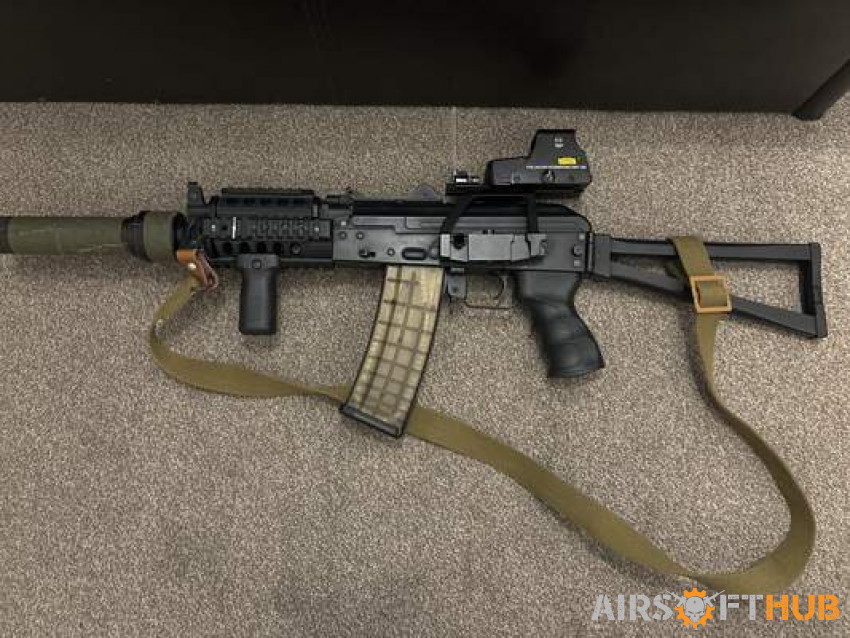 CYMA AK with scope fore grip - Used airsoft equipment