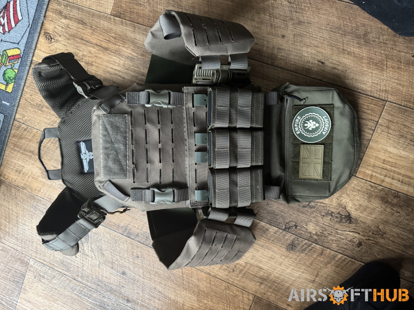 Invadergear plate carrier - Used airsoft equipment