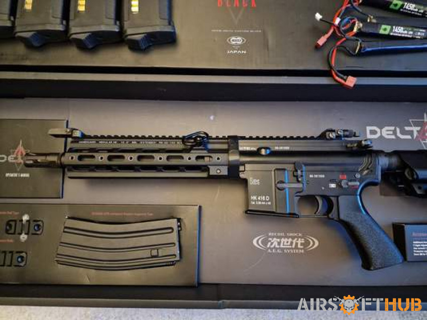 Tokyo Marui HK416 Delta NGRS B - Used airsoft equipment