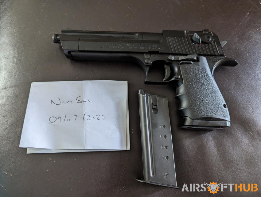 Upgraded TM Desert Eagle - Used airsoft equipment