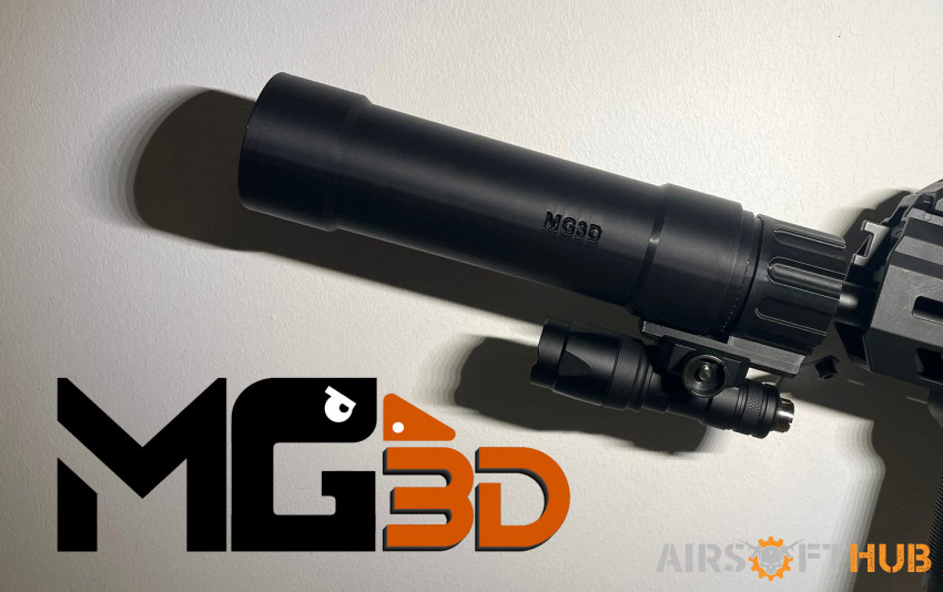 MP9 Style Suppressor 3D-Print - Used airsoft equipment