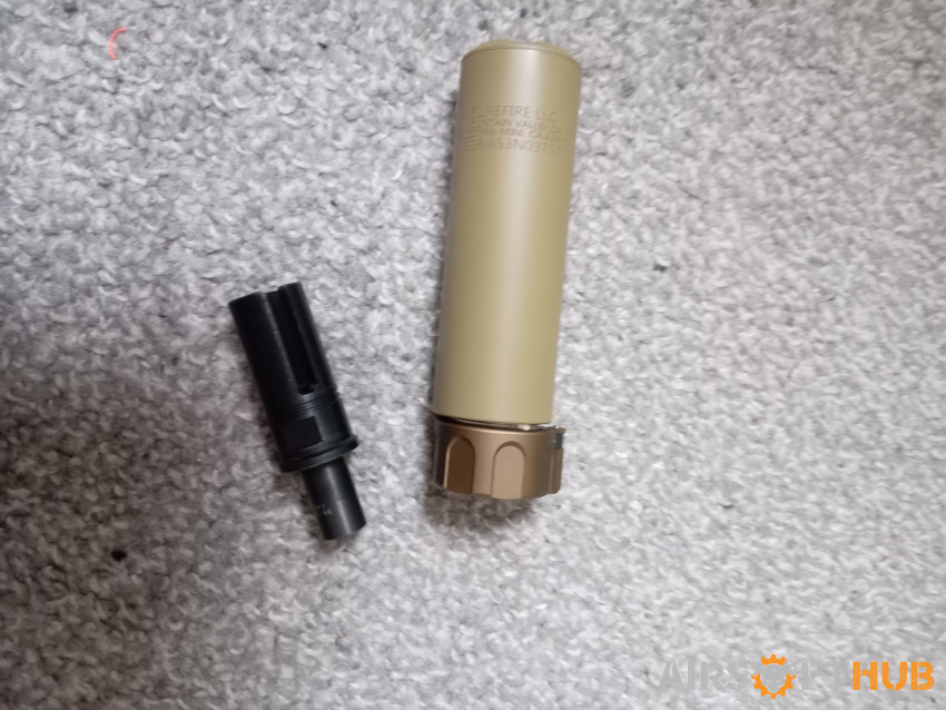 5KU Suppressor for MP7 (Tan) - Used airsoft equipment