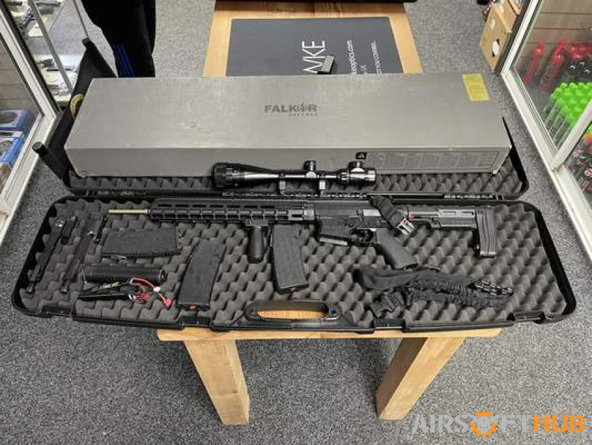 Falkor Defence AEG Upgraded - Used airsoft equipment