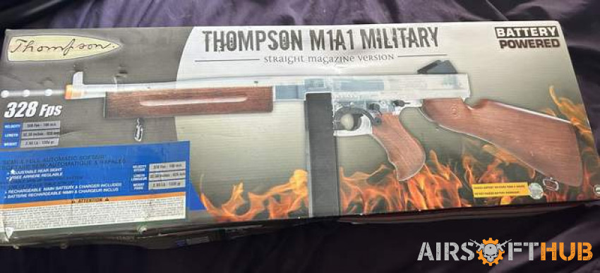 Thompson M1 A1 military rifle - Used airsoft equipment