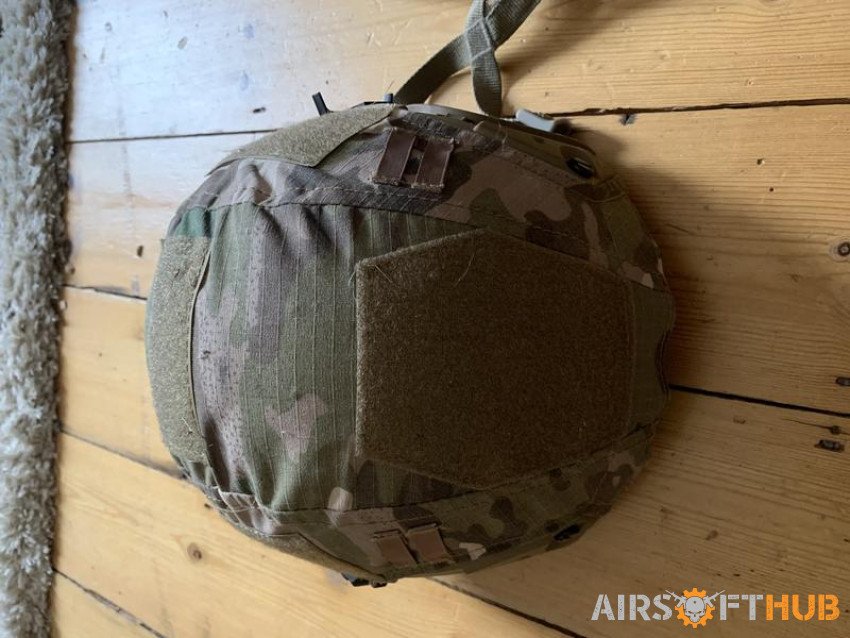 Multicam Helmet & Mask - Used airsoft equipment