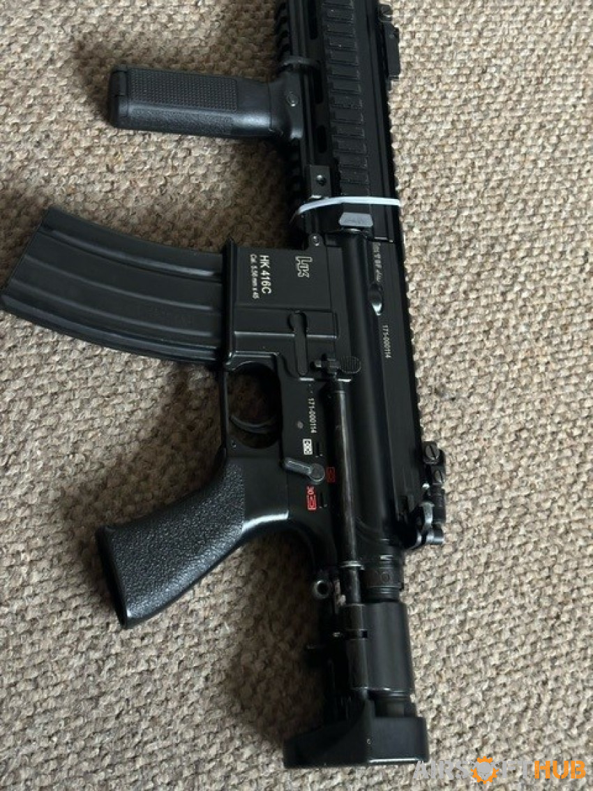 TM HK 416C riffle - Used airsoft equipment