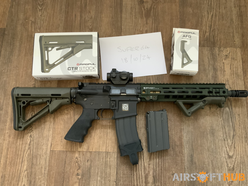 Tokyo Marui M4 MWS GBB - Used airsoft equipment