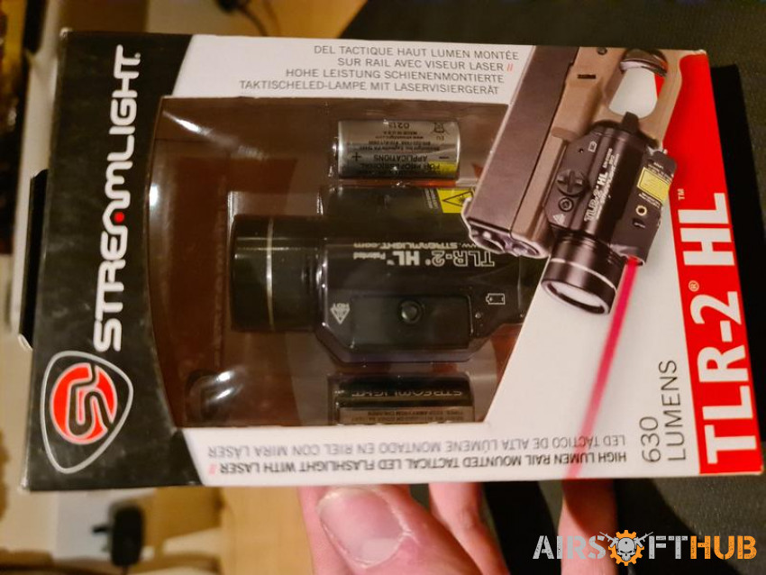 Streamlight TLR-2 HL+Red Laser - Used airsoft equipment