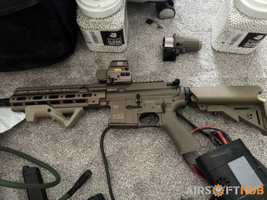 hk416 D hardly used AEG - Used airsoft equipment