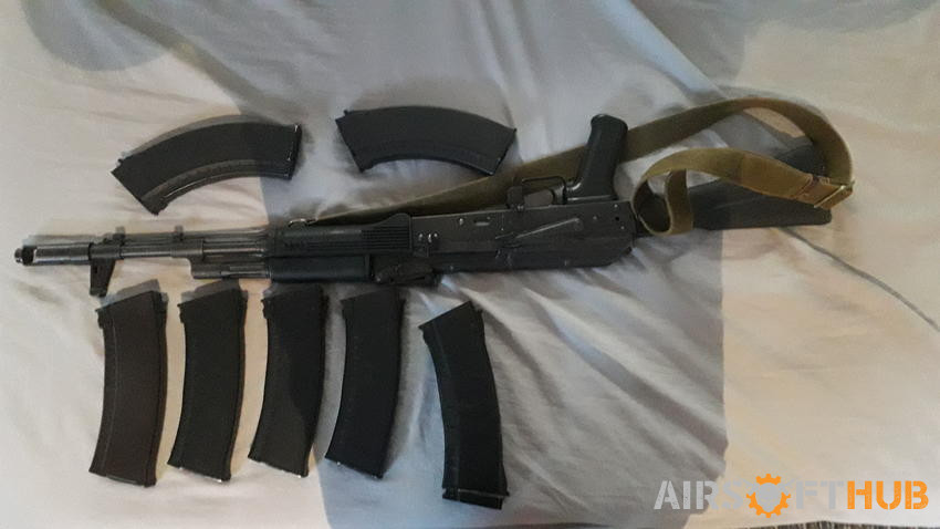 Russian bundle Ak74m LCT - Used airsoft equipment