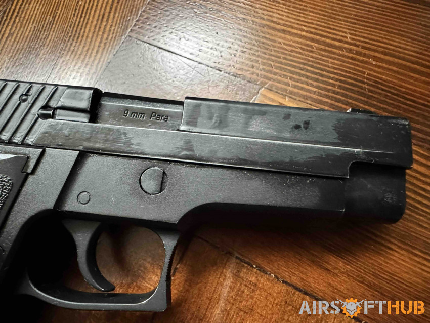 WE P226 GBB - Used airsoft equipment