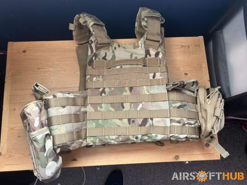 Chest plate carrier - Used airsoft equipment