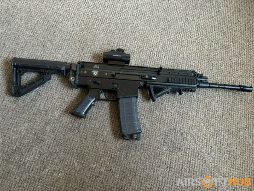 AMG Scar L riffle - Used airsoft equipment