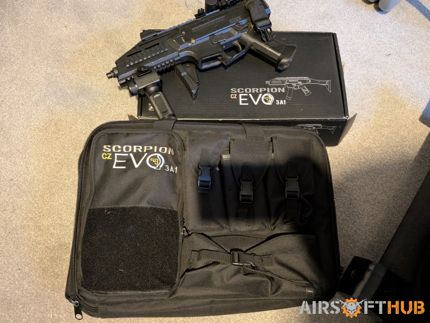 ASG Scorpion Evo A1 - Used airsoft equipment