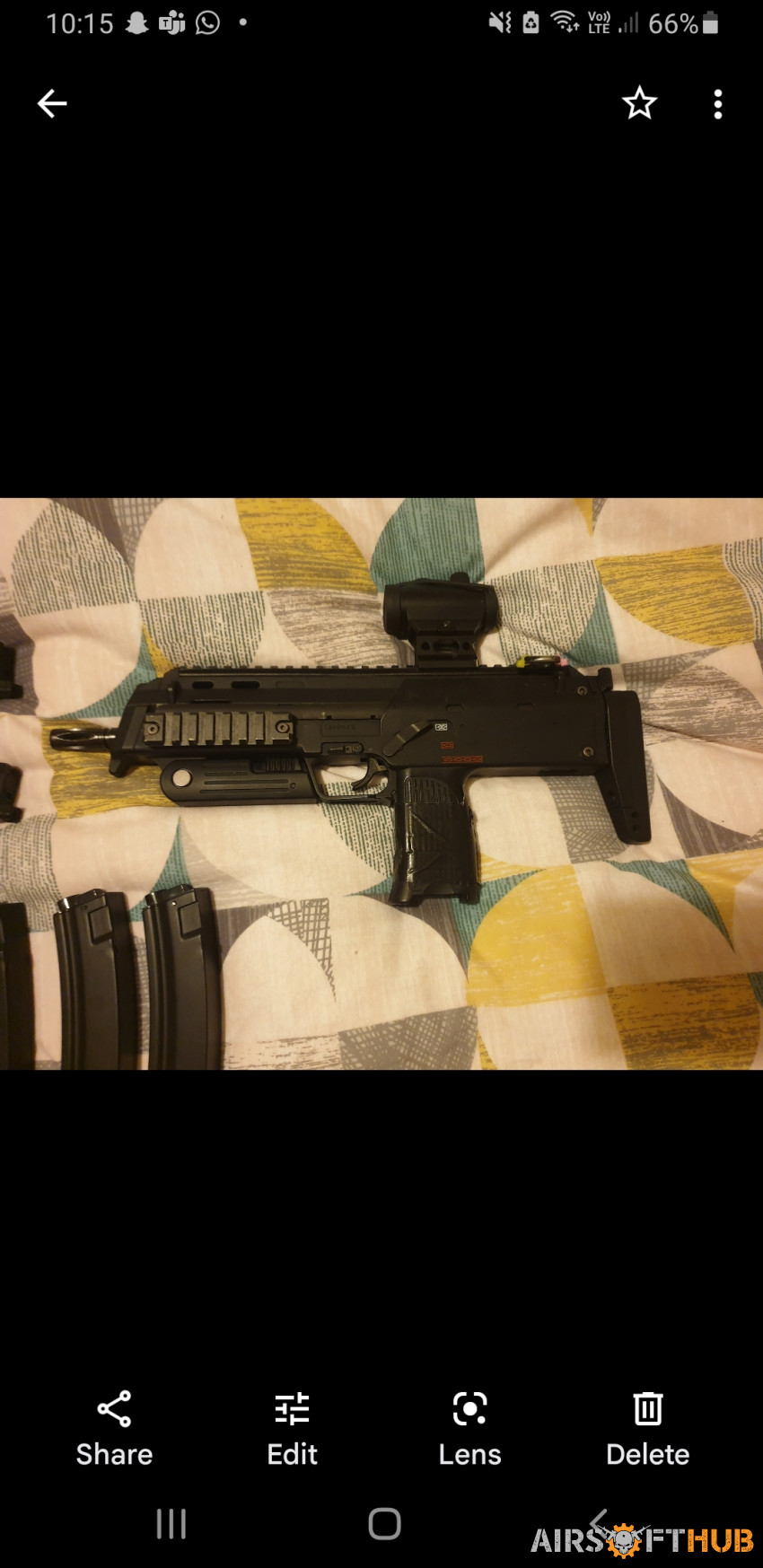 Tokyo marui mp7 gbb - Used airsoft equipment