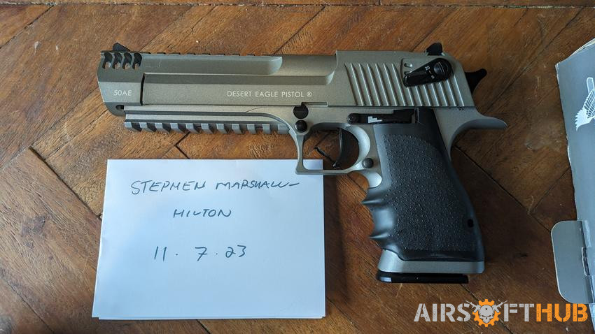 Cybergun Desert Eagle L6 - Used airsoft equipment