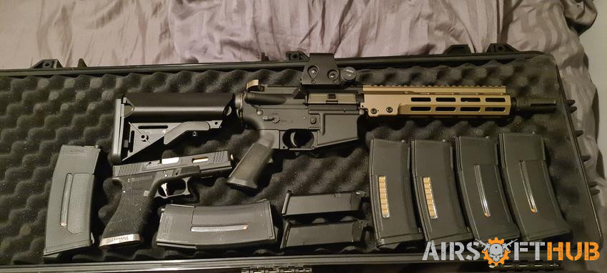 Vfc mk16 / WE 17 GLOCK - Used airsoft equipment