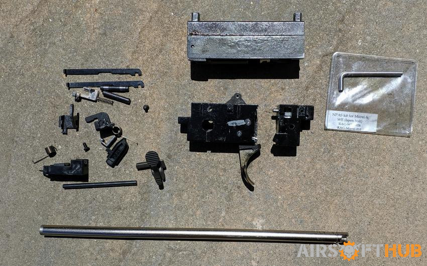 Ratech steel parts for We scar - Used airsoft equipment