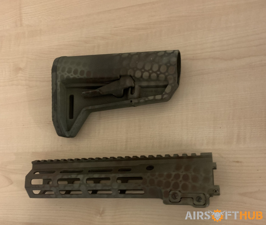 Magpul SL-K and 9.3” URGI - Used airsoft equipment