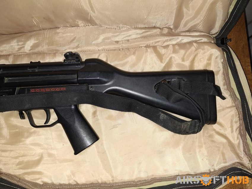 MP5A4 AEG GOLDEN EAGLE SWAT - Used airsoft equipment