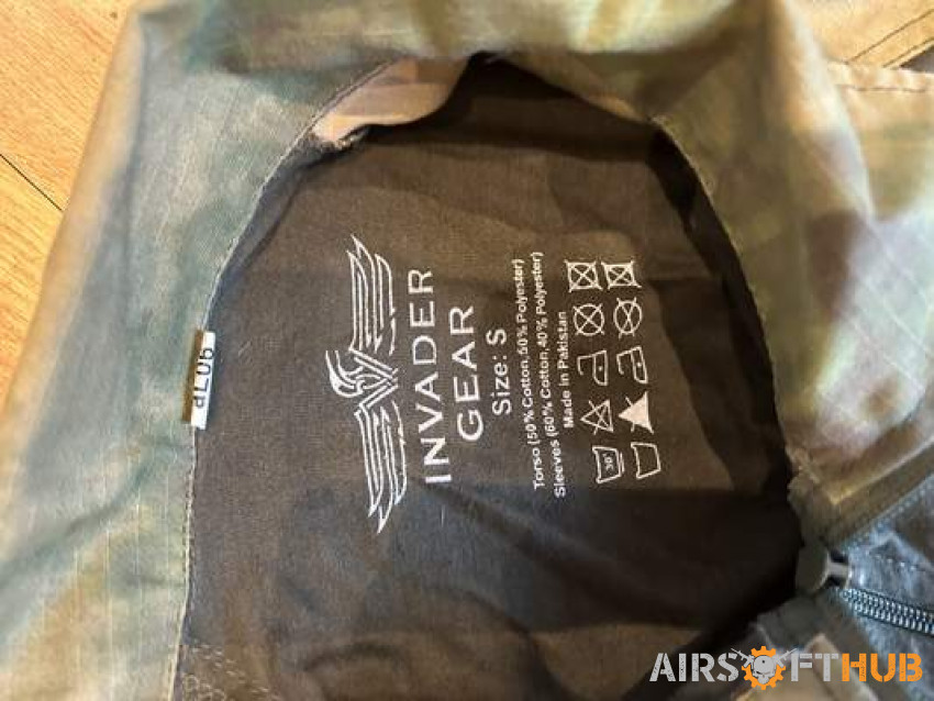 Invader Gear Trousers & Shirt - Used airsoft equipment