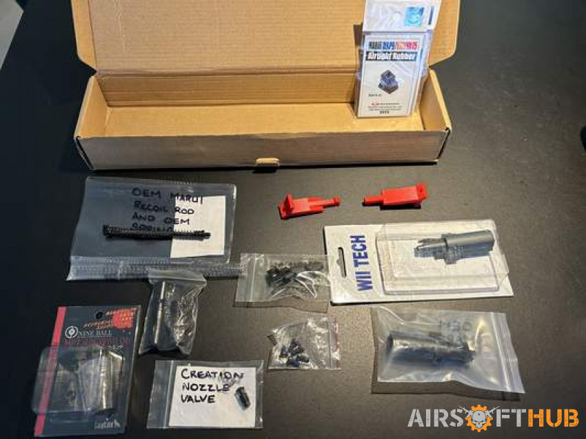 Marui MP7 GBB Bundle, Upgraded - Used airsoft equipment