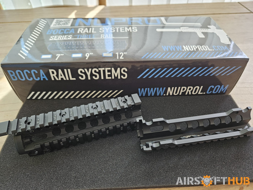 BOCCA Series Three Rail 7" - Used airsoft equipment