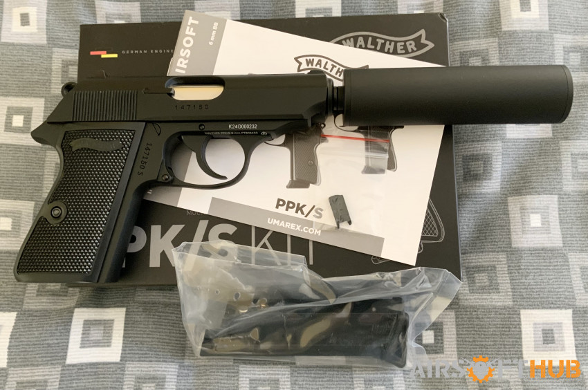 Walther PPK Silencer Edition - Used airsoft equipment