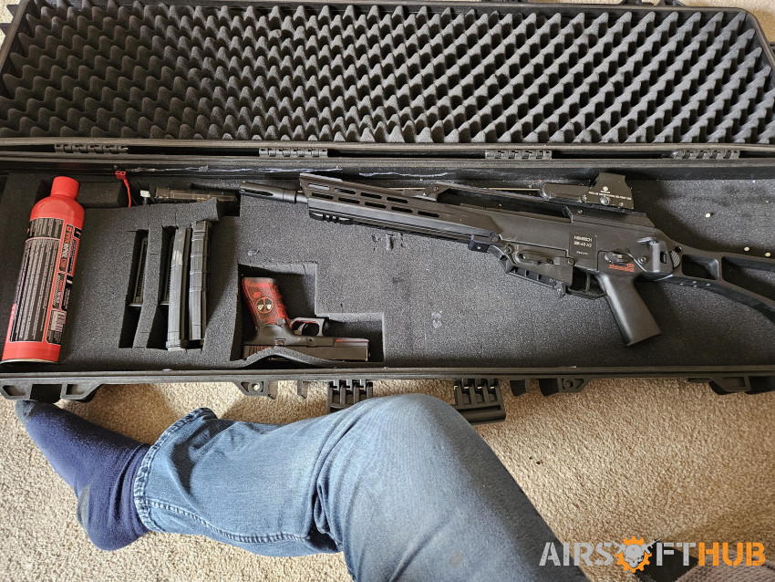 Airsoft rifle - Used airsoft equipment