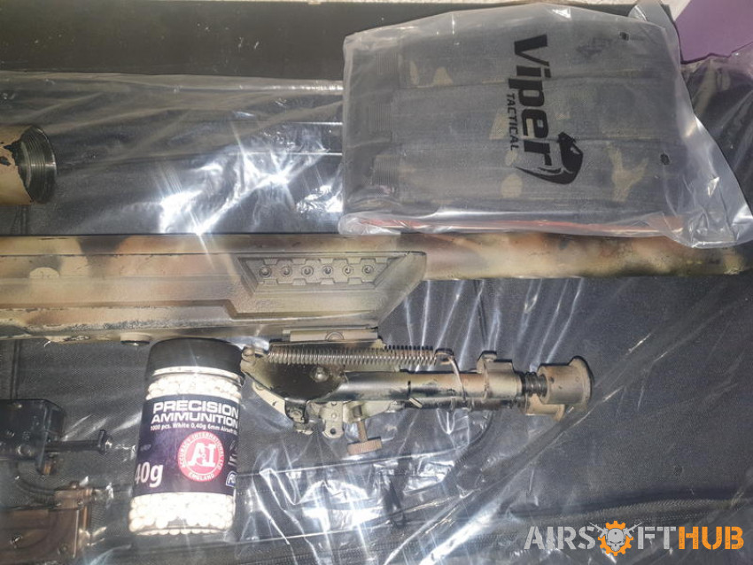 Upgraded VSR Package - Used airsoft equipment