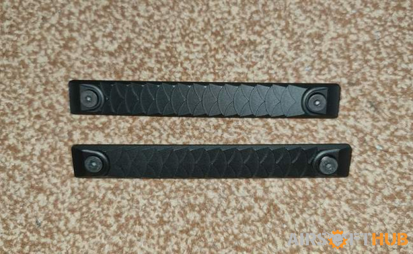 RS cnc mlok rail covers 12cm - Used airsoft equipment