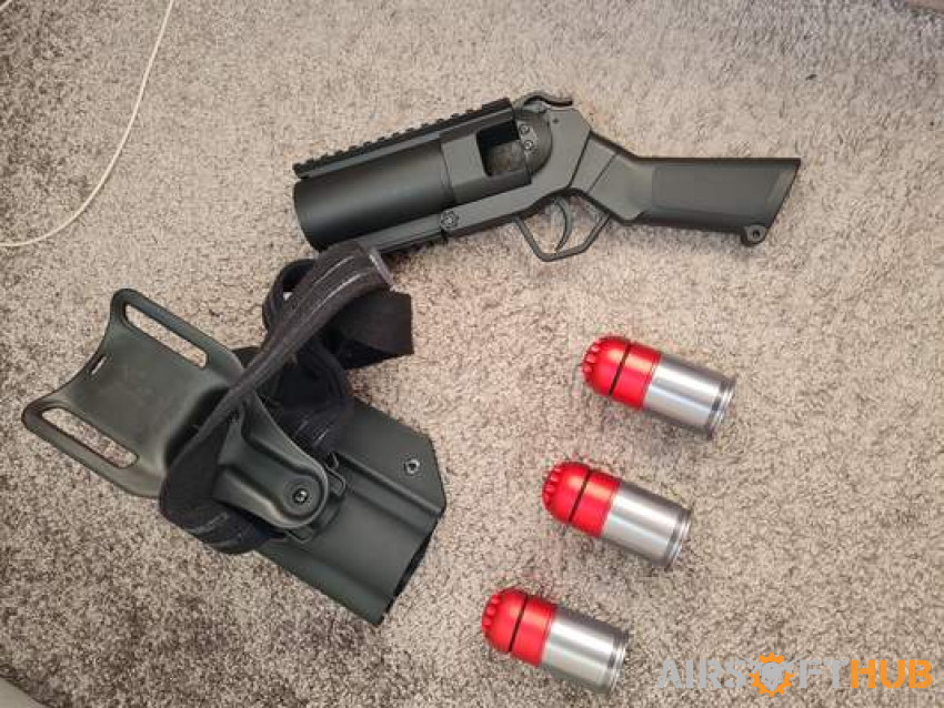 Nuprol hand cannon - Used airsoft equipment