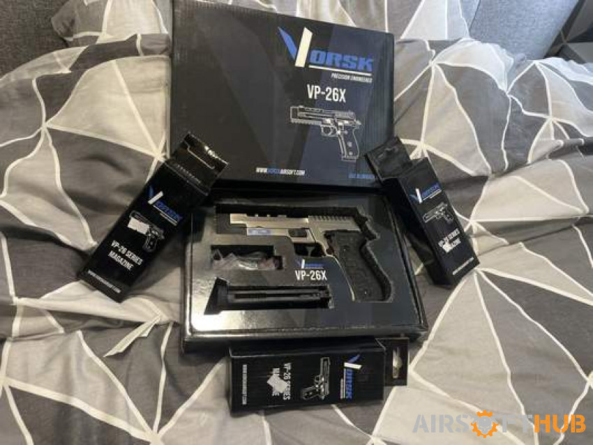 Brand new Vorsk VP-26x 3 mags - Used airsoft equipment