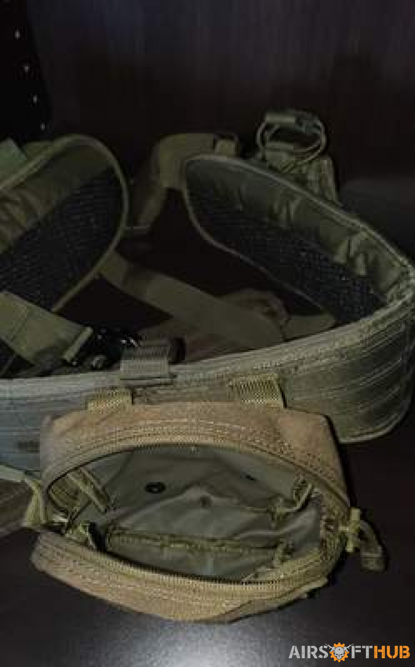 Viper Tactical OD Molle Belt - Used airsoft equipment