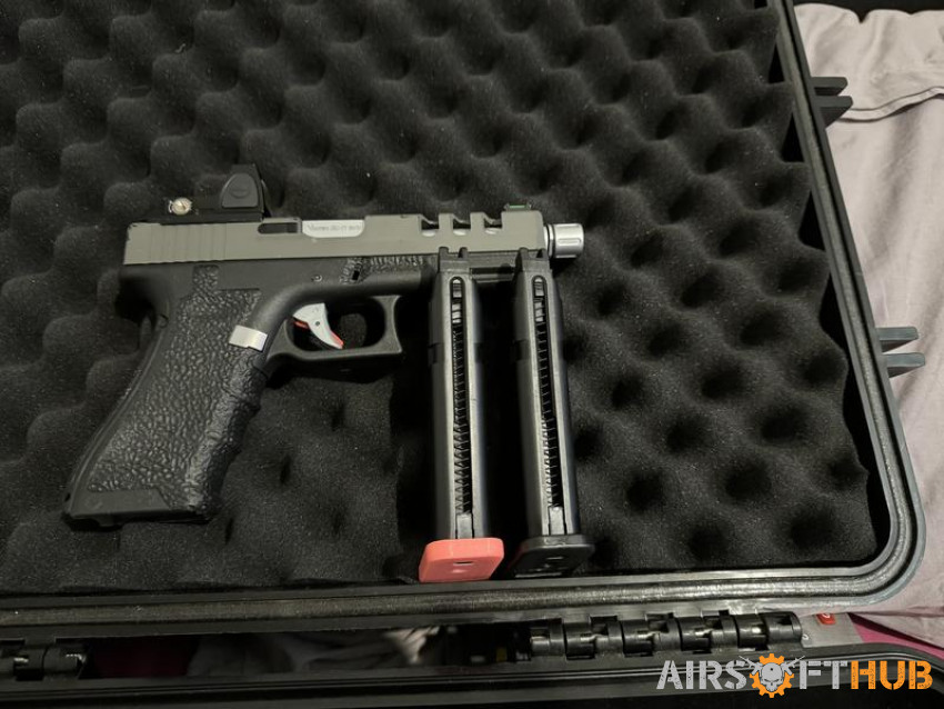 Glock pistol rmr - Used airsoft equipment