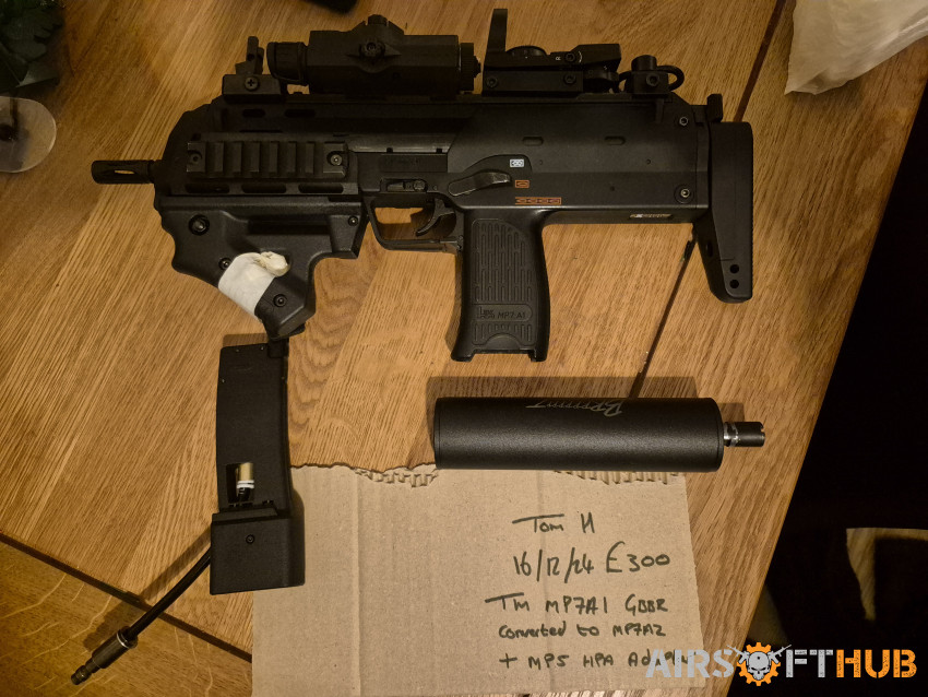 TM mp7a2 gbbr - Used airsoft equipment